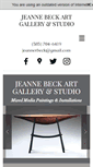 Mobile Screenshot of jeannebeck.com